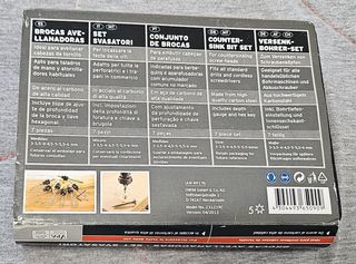 Brocas Avellanadoras Powerfix Set 7 Piezas