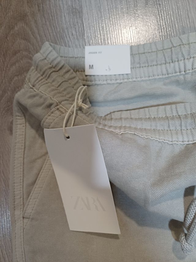 Pantalón Zara Beige Talla M