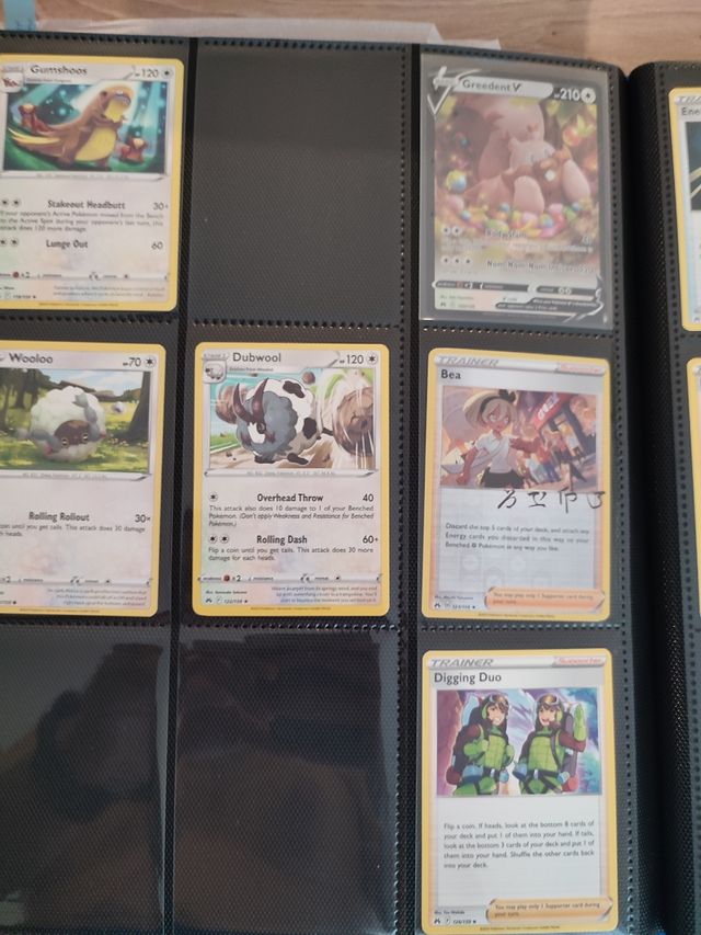 Colección cartas Pokémon Crown Zenith en inglés.