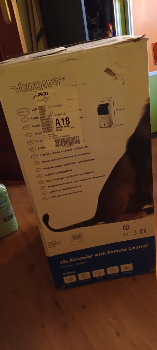 Climatizador VOLTOMAT 10L con Mando