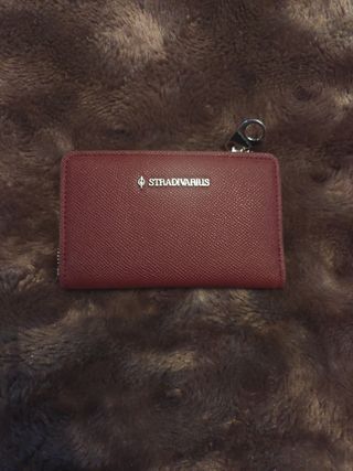 Cartera Stradivarius Roja