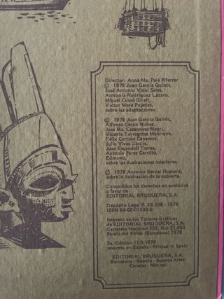 FAMOSAS NOVELAS - NÚMERO I - BRUGUERA 1978