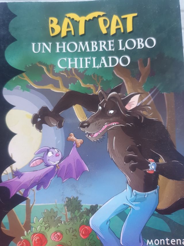 Un hombre lobo chiflado (Serie Bat Pat 10) (Spa...