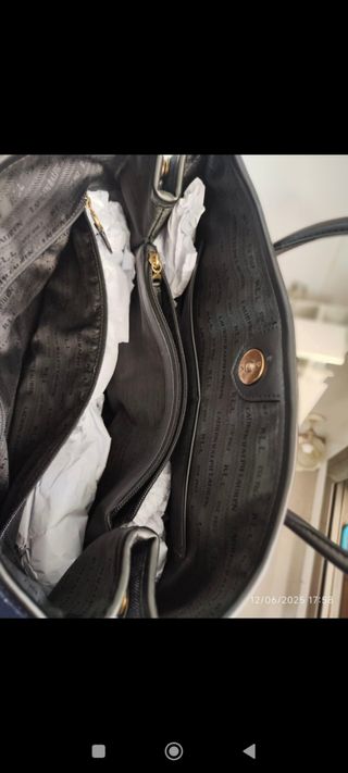 Bolso Tote Ralph Lauren tono vaquero