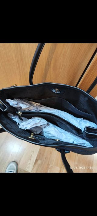 Bolso Tote Ralph Lauren tono vaquero