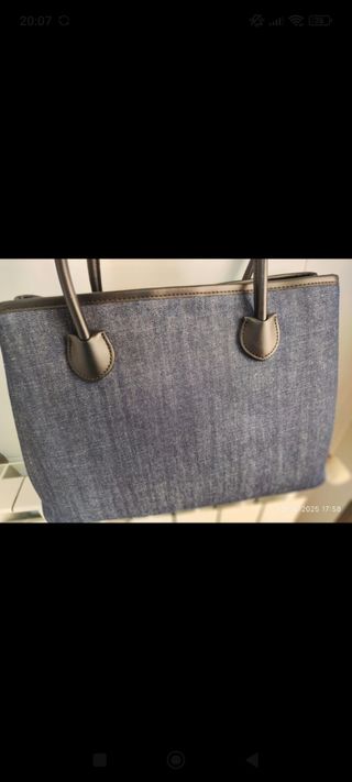 Bolso Tote Ralph Lauren tono vaquero