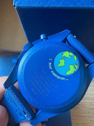 Omega x Swatch Earthphase Moonshine Gold Popcorn