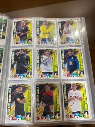 Cromos Adrenalyn 2015-16 Plus Entrenador