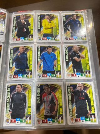 Cromos Adrenalyn 2015-16 Plus Entrenador