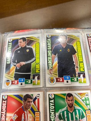 Cromos Adrenalyn 2015-16 Plus Entrenador