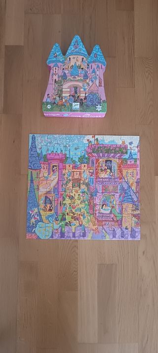 Lote 4 Puzzles Djeco Infantiles
