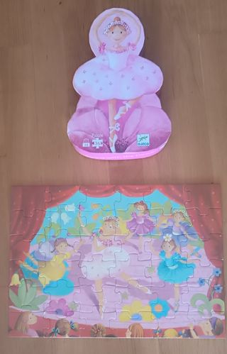 Lote 4 Puzzles Djeco Infantiles