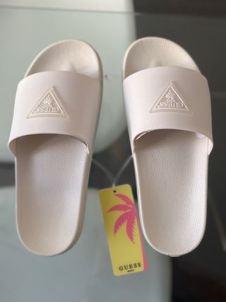 Chanclas Guess Beige Originales