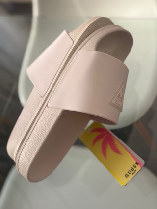 Chanclas Guess Beige Originales