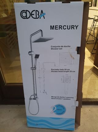 Conjunto de ducha CDEBA Mercury sin estrenar