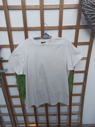 Camiseta ellese beige hombre