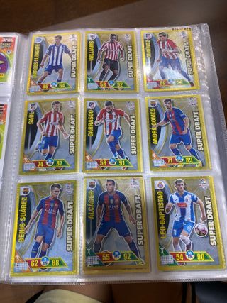 Cromos Adrenalyn 2016-17 Super Draft