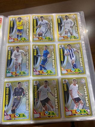 Cromos Adrenalyn 2016-17 Super Draft