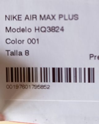 Nike Air Max Plus Zapatillas Hombre/Mujer