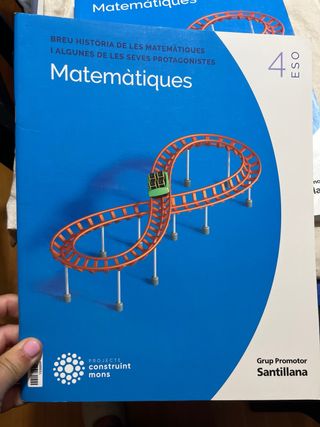 MATEMATIQUES 4 SEC CONSTRUINT MONS