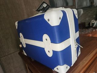 Beauty Case Enrico Coveri Blu/Bianco