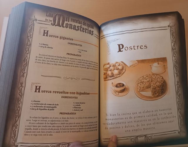 1000 RECETAS DE COCINA DE LOS MONASTERIOS
