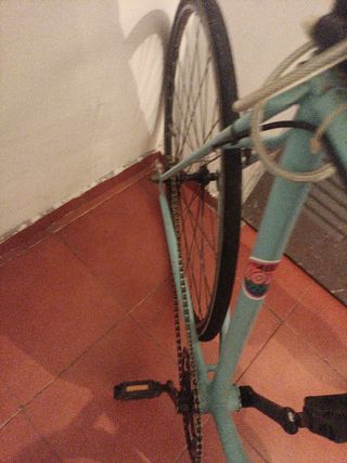 Bicicleta Fixie Azul