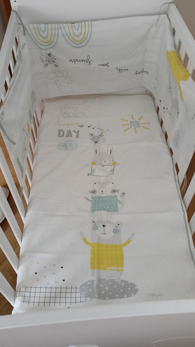 Ropa de cuna con estampado de animales OCIO KIDS