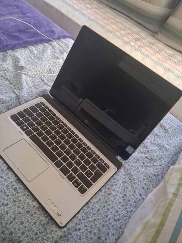 Portátil hp elite x2 PC Plata y Negro