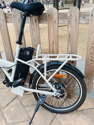 Bicicleta Eléctrica Cecotec Flexy 2024 Blanca
