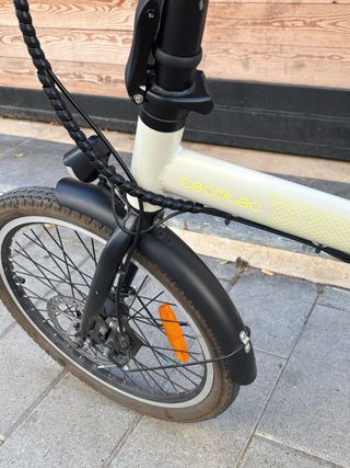 Bicicleta Eléctrica Cecotec Flexy 2024 Blanca