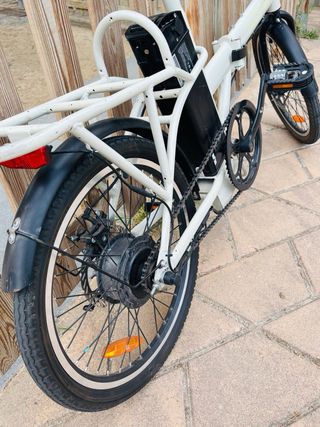 Bicicleta Eléctrica Cecotec Flexy 2024 Blanca
