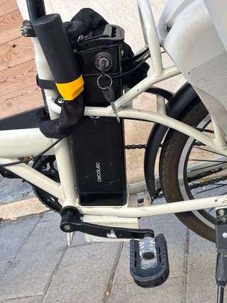 Bicicleta Eléctrica Cecotec Flexy 2024 Blanca