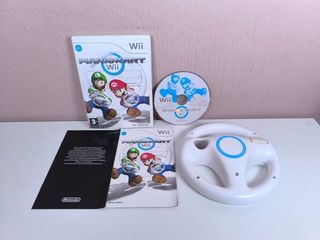 Mario Kart Wii + Volante  Nintendo Wii