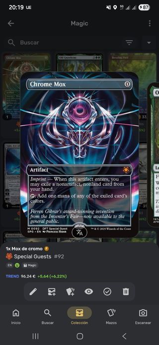 Carta Magic Chrome Mox Special Guests #92
