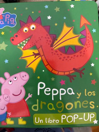 Peppa Pig. Libro Pop-Up - Peppa y los dragones