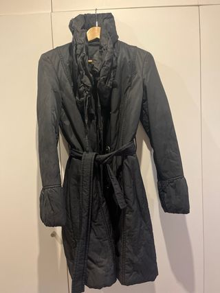 Gabardina acolchada Taifun negra Talla S