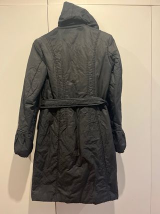 Gabardina acolchada Taifun negra Talla S