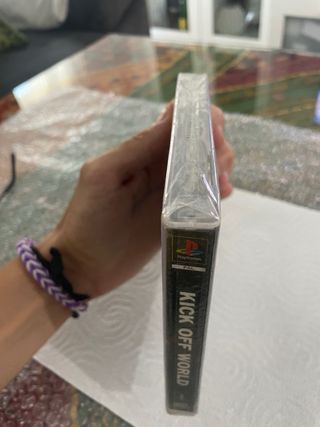 Kick Off World Manager PS1 Precintado NUEVO 🇮🇹