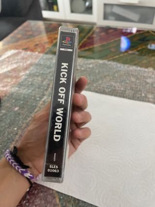 Kick Off World Manager PS1 Precintado NUEVO 🇮🇹