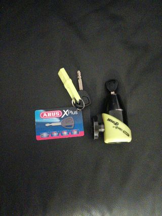 Candado Moto ABUS XPlus con 2 llaves