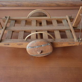 Figura Belen Carreta de Bueyes Madera