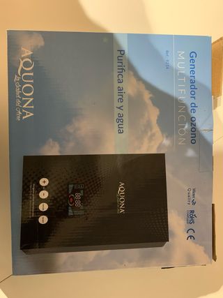 Generador Ozono Multifunción AQUONA Negro