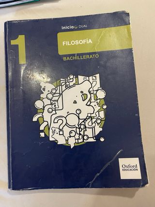LIBRO FILOSOFÍA 1 DE BACHILLERATO OXFORD