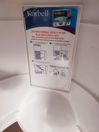 Papelera Korbell para pañales en perfecto estado