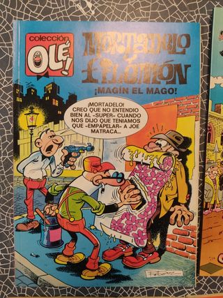 Colección olé Mortadelo y Filemón  Varios tebeos