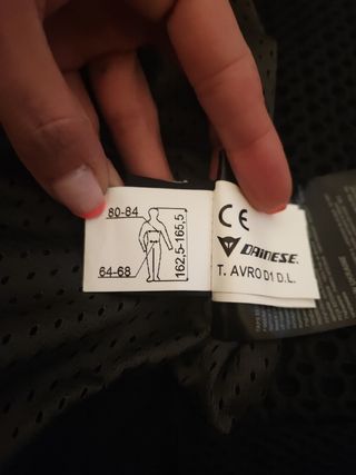 Mono Dainese Negro/Rosa Talla 42