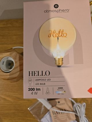 Lámpara de mesa Hello