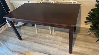 Mesa de comedor de madera 80x150 cm