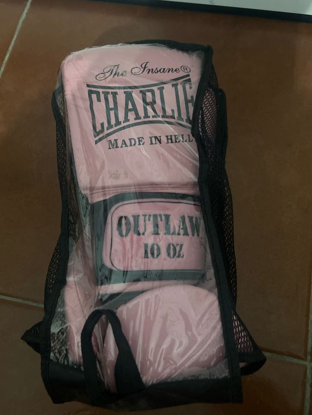 Guantes Charlie 10OZ Rosa
